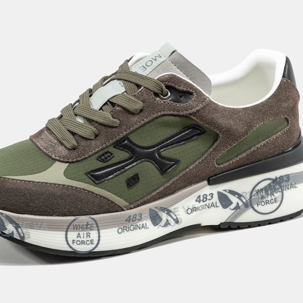 Premiata Moerun Khaki Brown ALL23541 фото