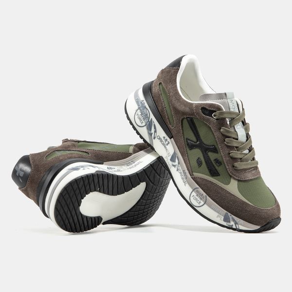 Premiata Moerun Khaki Brown ALL23541 фото