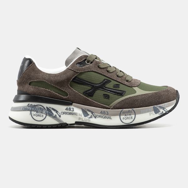 Premiata Moerun Khaki Brown ALL23541 фото
