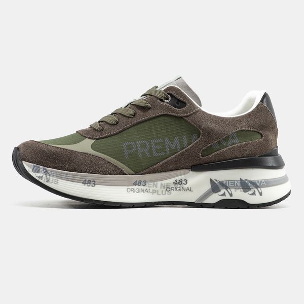 Premiata Moerun Khaki Brown ALL23541 фото