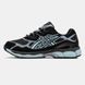 Asics Gel-NYC Black Grey Light Blue ALL19611 фото 9