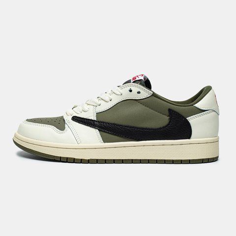 Air Jordan 1 Retro Low OG SP x Travis Scott Medium Olive ALL20225 фото