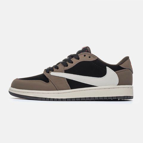 Air Jordan 1 Retro Low x Travis Scott Brown ALL01700 фото