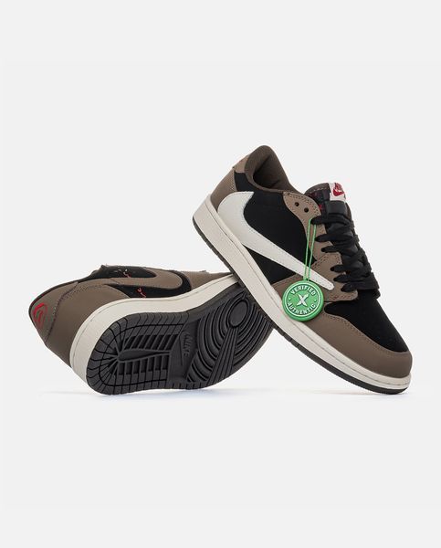 Air Jordan 1 Retro Low x Travis Scott Brown ALL01700 фото