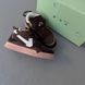 Off-White Sponge Mid Top Brown/White ALL15890 фото 1