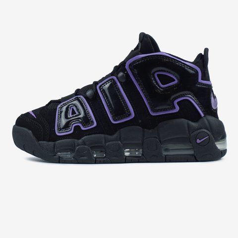 Nike Air More Uptempo Black Purple ALL14338 фото