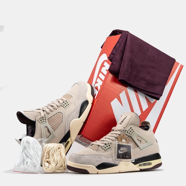 Air Jordan 4 A Ma Maniere Fossil Stone ALL19293 фото