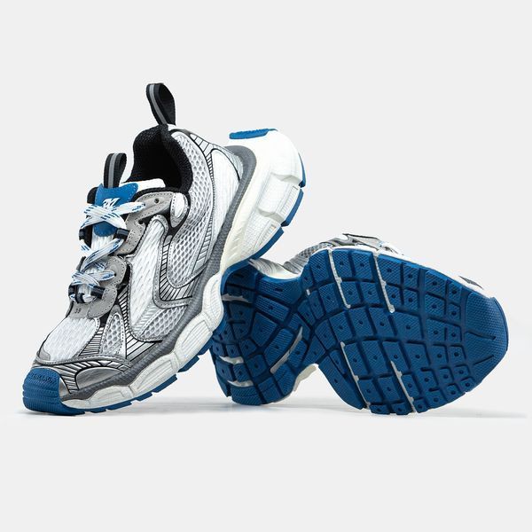 Balenciaga 3XL Silver White Blue ALL16569 фото
