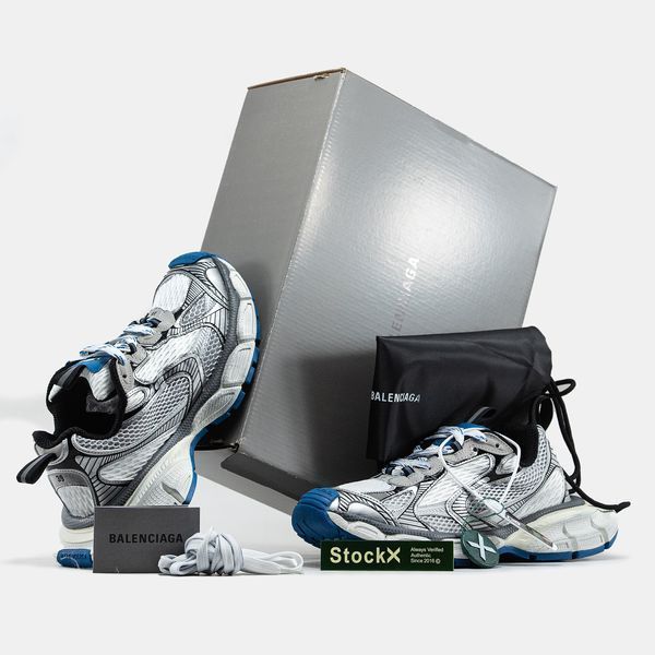 Balenciaga 3XL Silver White Blue ALL16569 фото