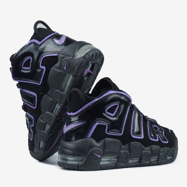 Nike Air More Uptempo Black Purple ALL14338 фото