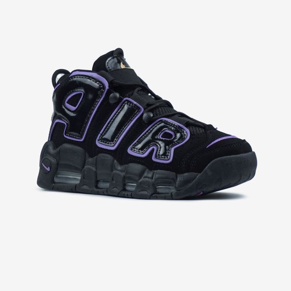 Nike Air More Uptempo Black Purple ALL14338 фото