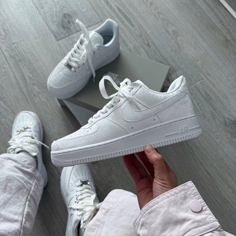 Nike Air Force 1 Low Kobe Bryant Triple White ALL22043 фото