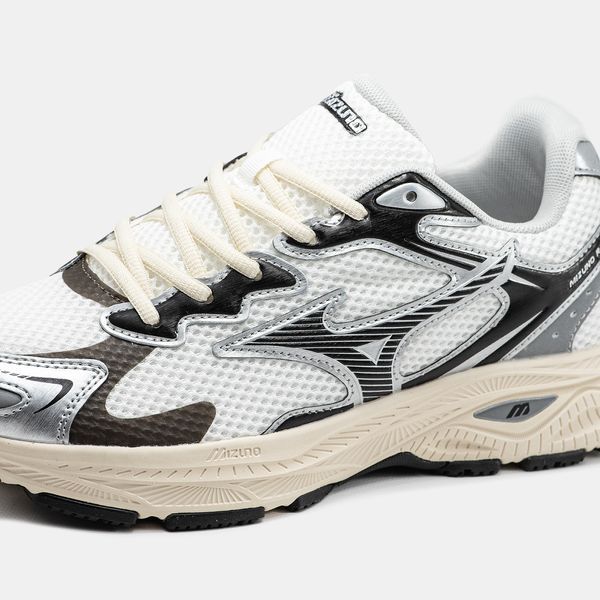 Mizuno Racer S White Silver Black ALL20081 фото