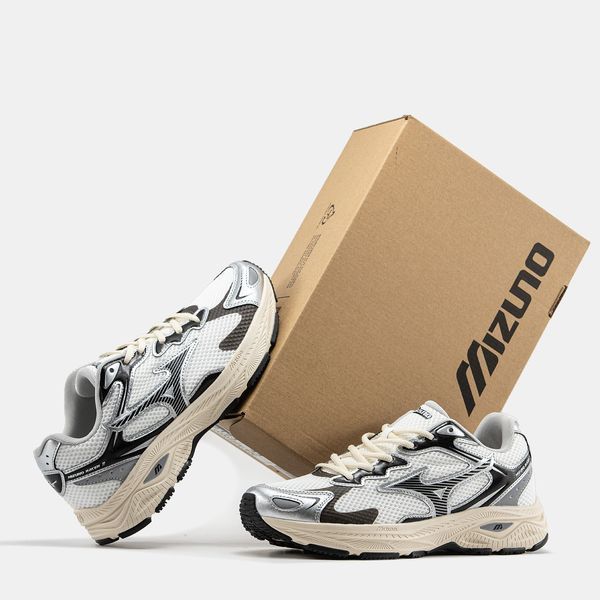Mizuno Racer S White Silver Black ALL20081 фото