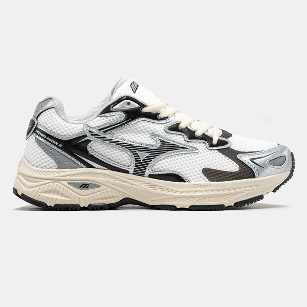 Mizuno Racer S White Silver Black ALL20081 фото