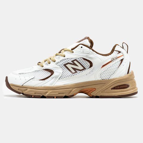 New Balance 530 White Beige Brown ALL14751 фото