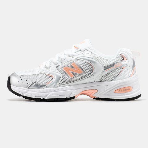 New Balance 530 White Silver Pink ALL11472 фото