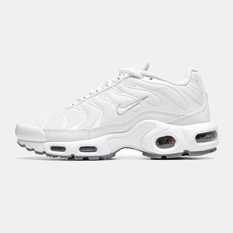 Nike Air Max Plus TN Triple White ALL06732 фото