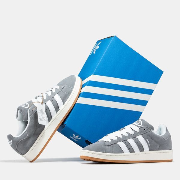 Adidas Campus Grey White ALL12736 фото
