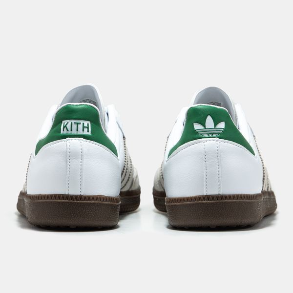 Adidas Samba x KITH White Green ALL12842 фото