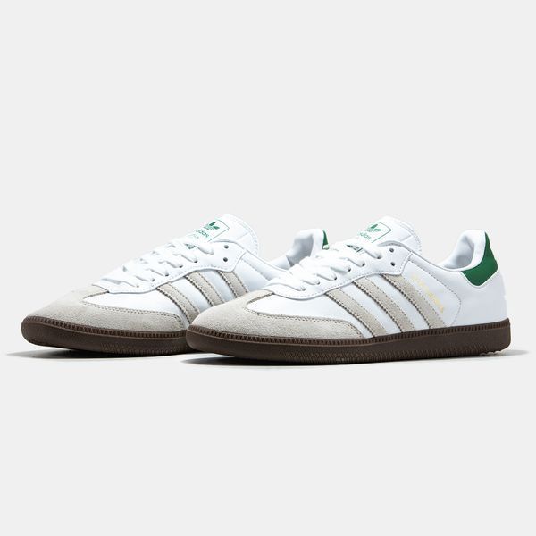 Adidas Samba x KITH White Green ALL12842 фото