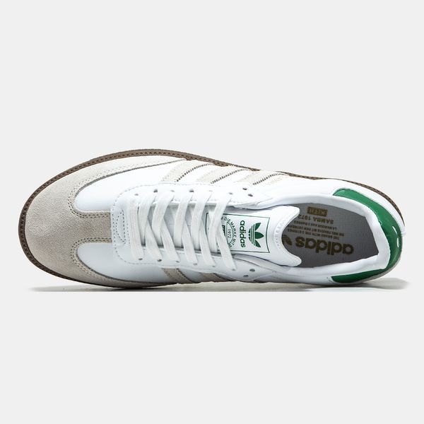 Adidas Samba x KITH White Green ALL12842 фото