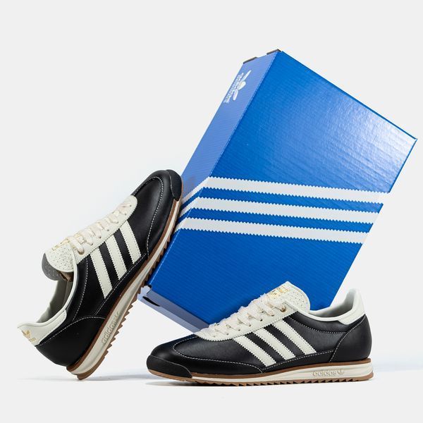 Adidas SL 72 Black White Leather ALL20918 фото