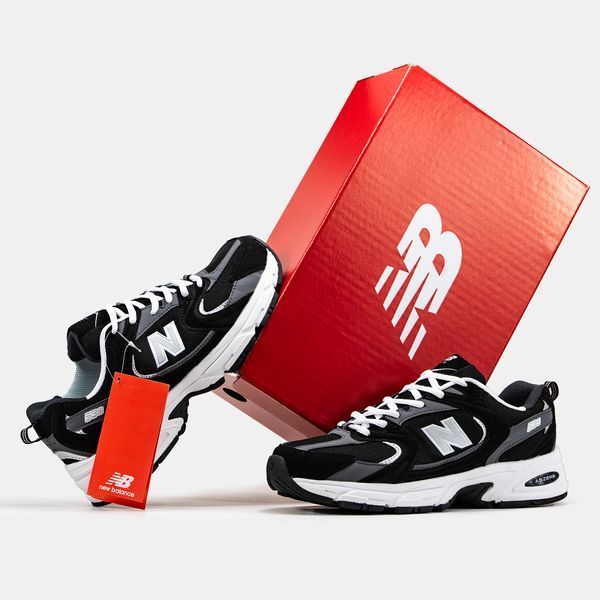 New Balance 530 Black Grey ALL13213 фото