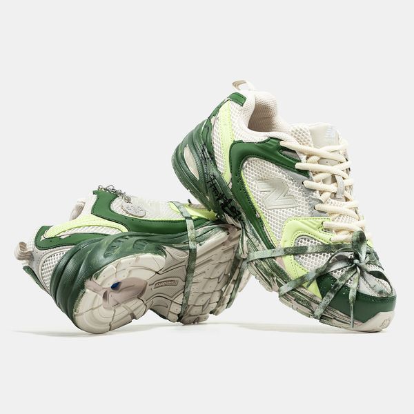 New Balance 530 Custom Beige Green ALL23402 фото