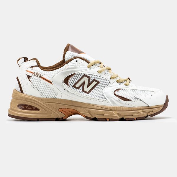 New Balance 530 White Beige Brown ALL14751 фото