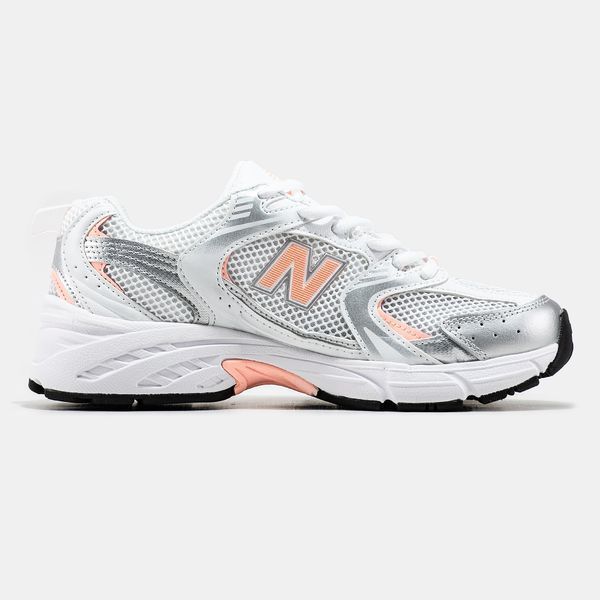 New Balance 530 White Silver Pink ALL11472 фото