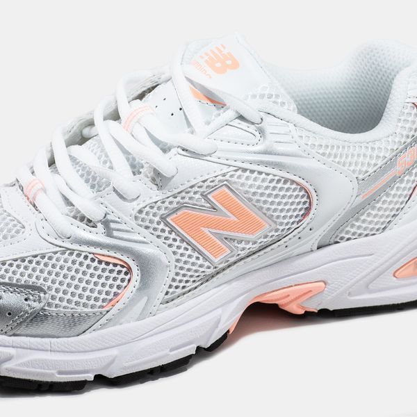 New Balance 530 White Silver Pink ALL11472 фото