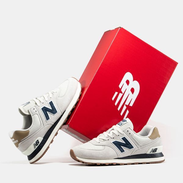 New Balance 574 Beige Grey ALL16550 фото