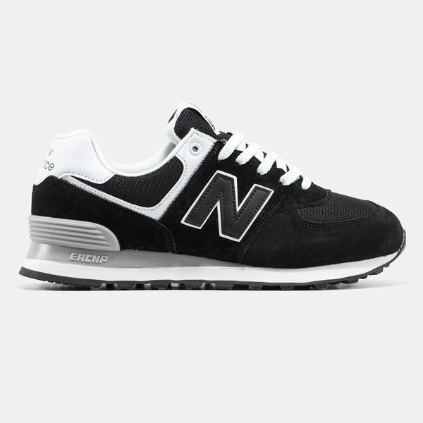 New Balance 574 Black White ALL21683 фото