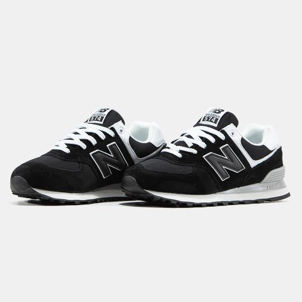 New Balance 574 Black White ALL21683 фото