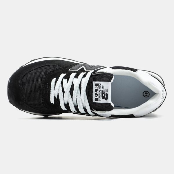 New Balance 574 Black White ALL21683 фото