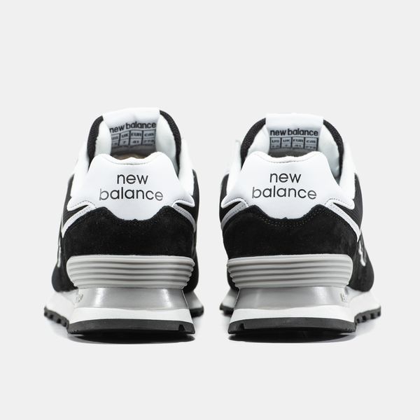 New Balance 574 Black White ALL21683 фото