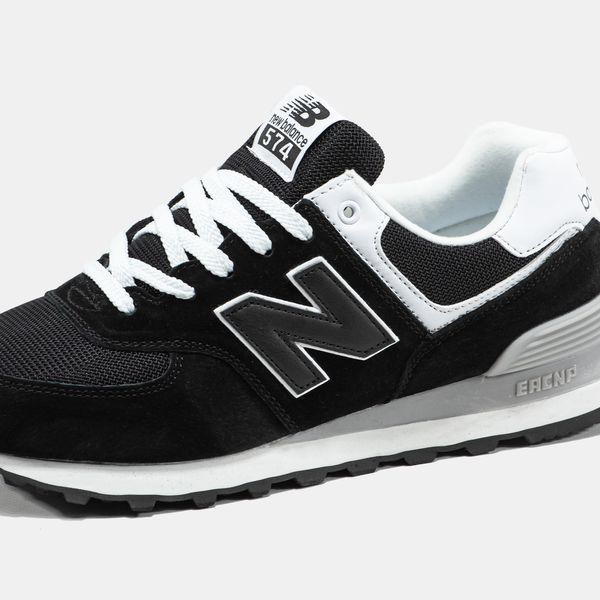 New Balance 574 Black White ALL21683 фото
