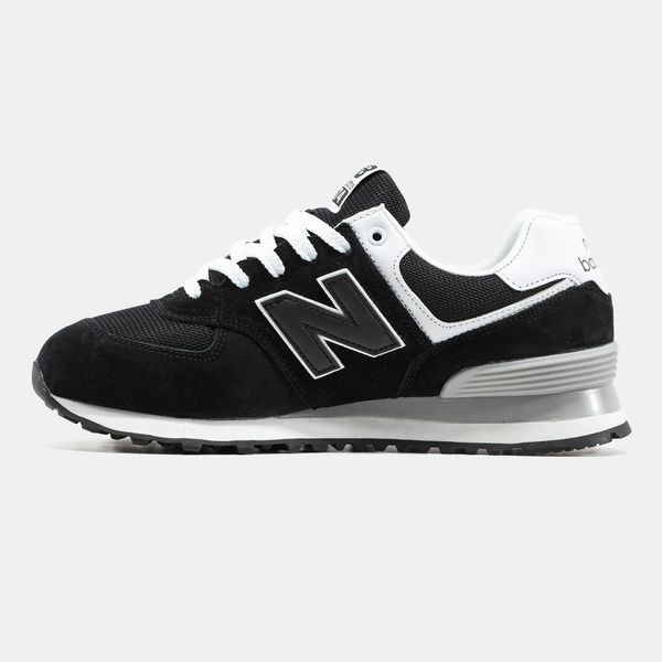 New Balance 574 Black White ALL21683 фото