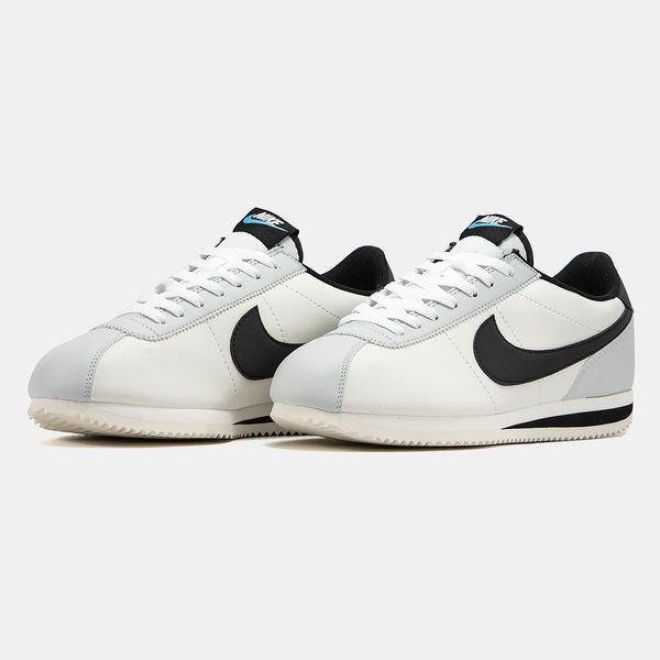 Nike Cortez White Black Grey ALL20528 фото