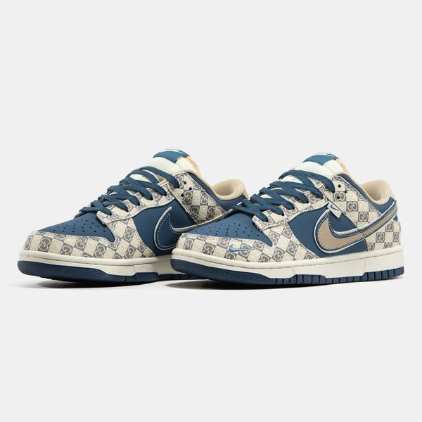Nike SB Dunk Low x Gucci Beige Blue ALL23709 фото