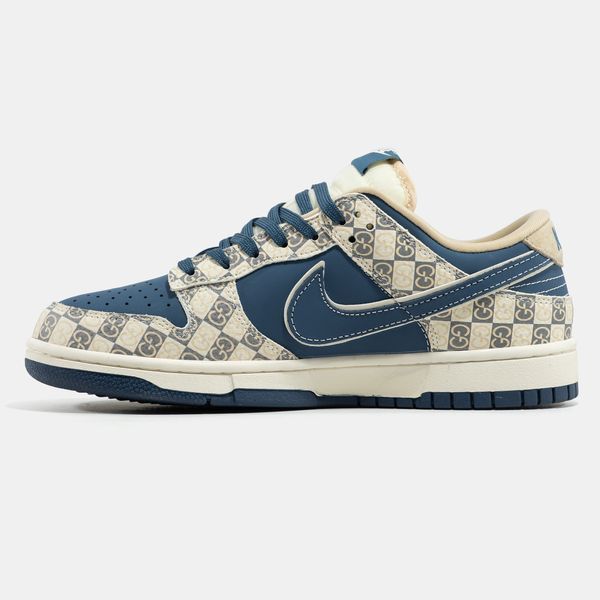 Nike SB Dunk Low x Gucci Beige Blue ALL23709 фото