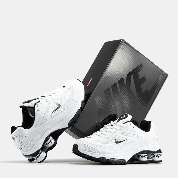 Nike Shox Ride 2 SP x Supreme White Black ALL20045 фото