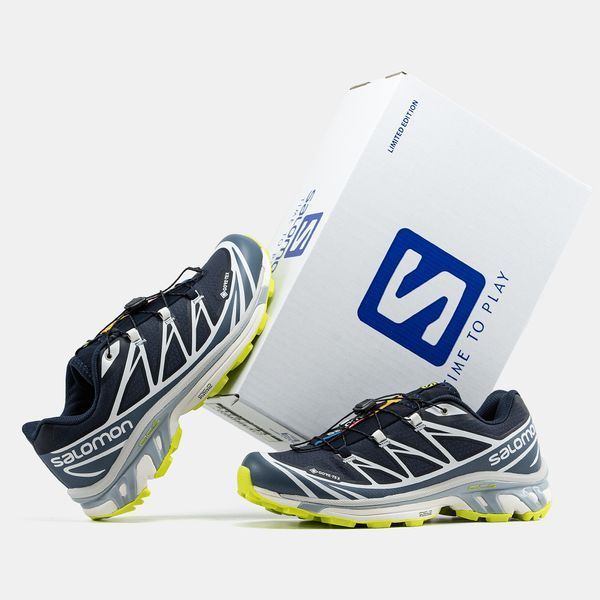 Salomon XT-6 Advanced Night Sky China Blue GORE-TEX ALL18744 фото