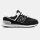 New Balance 574 Black White ALL21683 фото 6