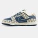 Nike SB Dunk Low x Gucci Beige Blue ALL23709 фото 10