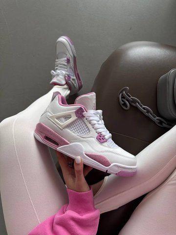 Air Jordan 4 White Pink ALL20267 фото