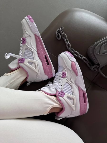 Air Jordan 4 White Pink ALL20267 фото