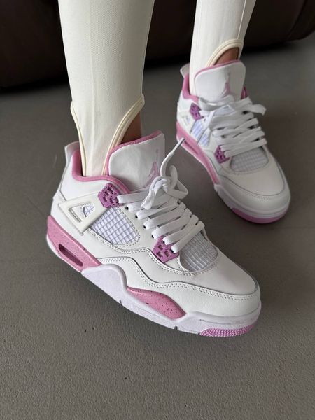 Air Jordan 4 White Pink ALL20267 фото