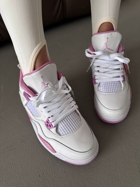 Air Jordan 4 White Pink ALL20267 фото